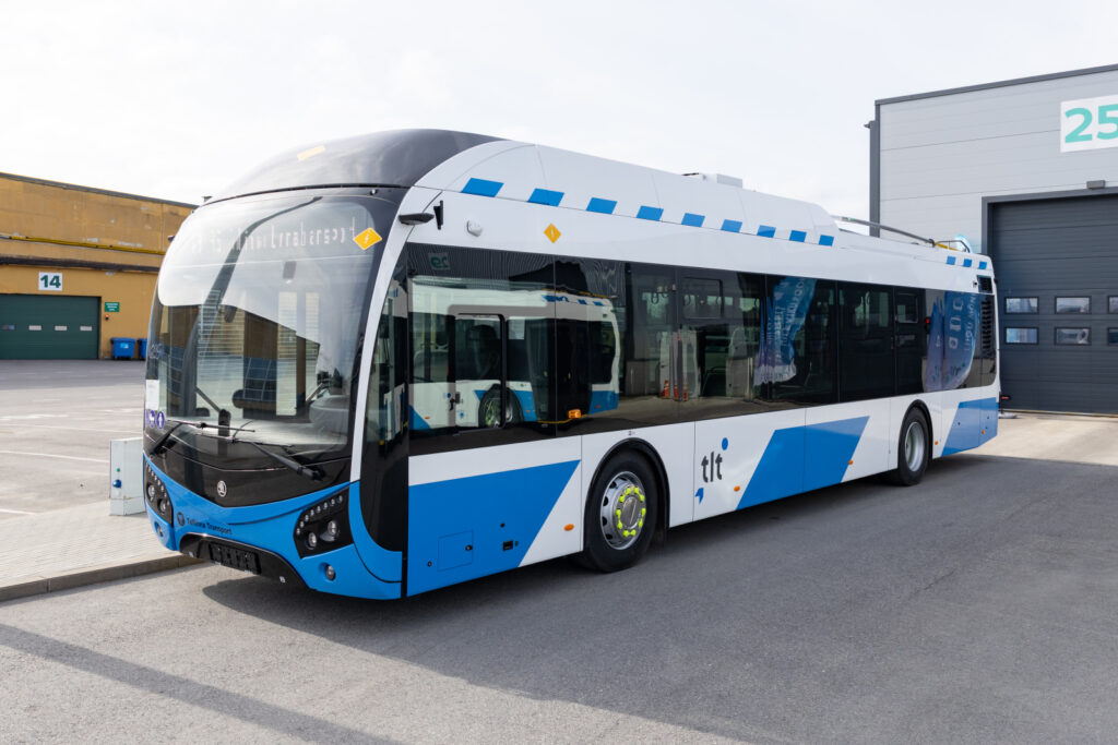 Škoda Group představila v Tallinnu nejnovější generaci bateriových trolejbusů