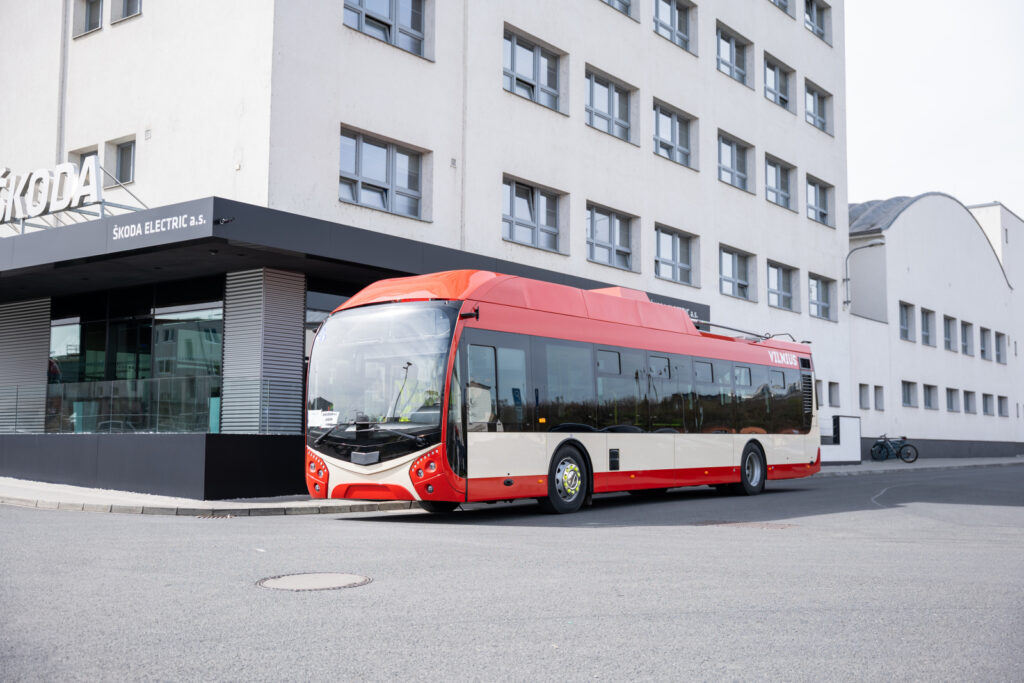 Škoda Group initiates type test and homologation process for trolleybus headed to Vilnius